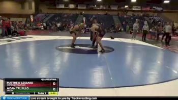 285 lbs Quarterfinal - Matthew Lessard, Cheyenne Mountain vs Aidan Trujillo, Valley