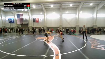 120 lbs Cons. Round 1 - Jack Kenner, Spanish Fork vs Curtis Evans, Union