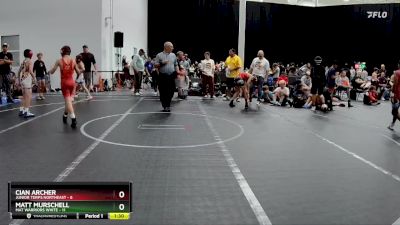 88 lbs Round 5 (8 Team) - Cian Archer, Junior Terps Northeast vs Matt Murschell, Mat Warriors White