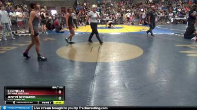 128 lbs Cons. Round 2 - E Ornelas, Red Wave Wrestling vs Justin ...