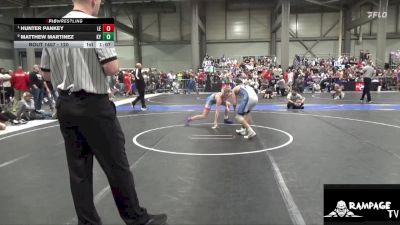 120 lbs Quarterfinal - Hunter Pankey, Lawrence Elite vs Matthew Martinez, Kansas YG