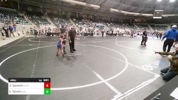 49 lbs Quarterfinal - Dwight Gammill, R.A.W. vs Eland Terrell, Black Fox Wrestling Club