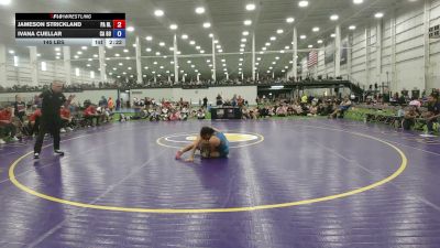 145 lbs Jameson Strickland, Pennsylvania Blue vs Ivana Cuellar, California Gold