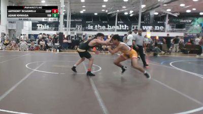 147 lbs Rr Rnd 1 - Anthony Scagnelli, Scorpions - HSC vs Adam Khwaga, VHW Red - HSC
