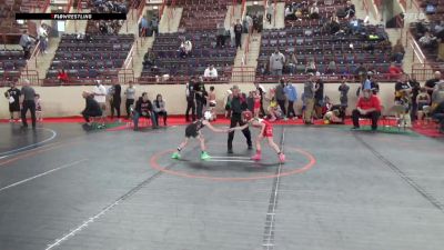45_G lbs 7th Place - Caterina Destefano, Charlerio vs Penelope Foster, Conestoga Valley