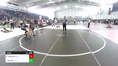 144 lbs Consi Of 16 #1 - Elijah Vasquez, Threshold WC vs Judah Aguilar, Yotes WC