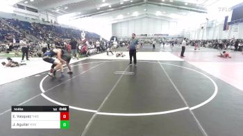 144 lbs Consi Of 16 #1 - Elijah Vasquez, Threshold WC vs Judah Aguilar, Yotes WC