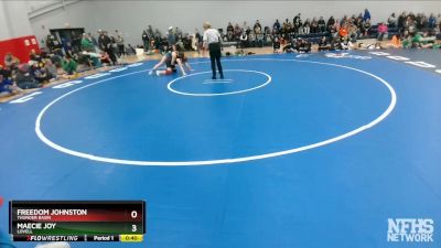 135 lbs Cons. Round 4 - Maecie Joy, Lovell vs Freedom Johnston, Thunder Basin