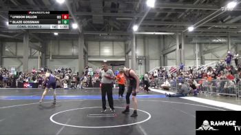 175 lbs Cons. Round 2 - Lyndon Dillon, Hesston vs Blaze Gossman, Scott City