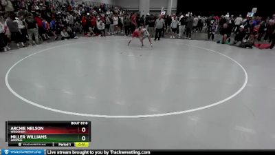 78 lbs Champ. Round 2 - Archie Nelson, Wisconsin vs Miller Williams, Arizona