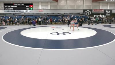 75 lbs 7th Place Match - Laila Long, The Barn Athletic Club LLC vs Aleyna Vargas, Midwest Regional Training Center