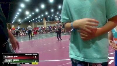 45 lbs Placement (16 Team) - Connor Ishuin, Glasgow WA vs Boone Mosley, BS Wrestling