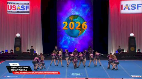 Alberta Cheer Empire - Resurgence [2026 L7 International Open Coed Non Tumbling Finals] 2026 The Cheerleading Worlds