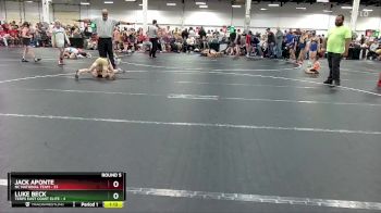 76 lbs Round 5 (8 Team) - Jack Aponte, NC National Team vs Luke Beck, Terps East Coast Elite