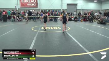 70-72 lbs Round 3 - Presley Mitchell, Rangers Wrestling Club vs Carter Burkett, Louisa Youth Wrestling Club