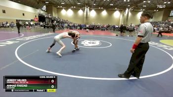 106 lbs Cons. Round 5 - Jeredy Nilges, Shawnee-Mill Valley HS vs Ahmad Farzad, Seckman