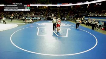 I-131 lbs Cons. Round 2 - Gavin Hornsby, Horseheads vs Elijah Carington, Kellenberg Memorial