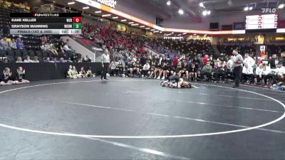 120 lbs Finals (1st & 3rd) - Grayson Manning, Waukee Northwest vs Kane Keller, Waverly-Shell Rock