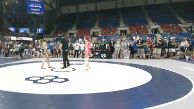 120 lbs Champ. Rd Of 128 - Ana Zeigler, Maine vs Gemma McDermott, Ohio