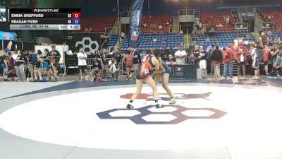 115 lbs Cons. Rd Of 64 - Emma Sheppard, South Carolina vs Reagan Fizer, Georgia