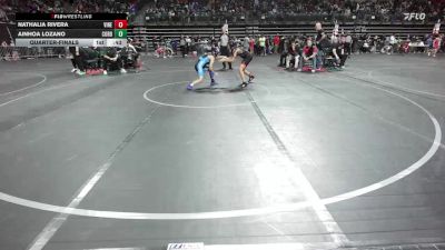 119 lbs Quarterfinal - Nathalia Rivera, Vineland vs Ainhoa Lozano, Cordoba Trained