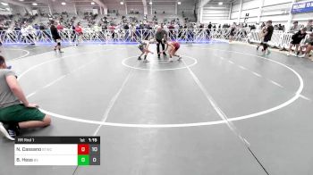 85 lbs Rr Rnd 1 - Nico Cassano, Bitetto Trained Wrestling vs Blake Hess, Buffalo Valley Silver