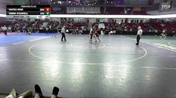 132 lbs Cons. Semi - Nayeli Nino, Emmett vs Emma Stansell, Kuna