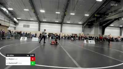 60-65 lbs Final - Eliace Majka, Black Fox Wrestling Academy vs Jacob Dadiomoff, Young Guns Nashville Wrestling