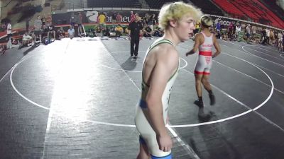 138 lbs Jerome Salazar, New Mexico HS Boys vs Brycen Lea, Idaho 1 HS Boys
