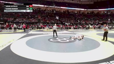 138 lbs Cons. Quarters - Aidan Autullo, Fremont Ross vs Kaiden Barker, Louisville