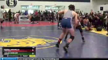160 lbs 9th Place Match - Mateo Jaramillo, Yorba Linda vs Julian Barajas, Mayfair