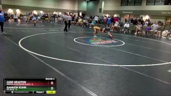 106 lbs Round 2 (16 Team) - Jude Heaston, Indiana Smackdown Black vs Gannon Kuhn, STL Blue