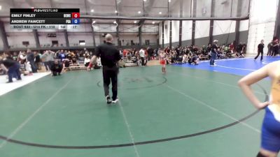 U14 FK - 84 lbs Cons. Semis - Julian Zurita, Hillsboro Mat Club vs Anthony Soeby, Twin City Wrestling Club