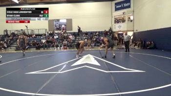 184 lbs 1st Place Match - Ryan Clink, Cal Poly SLO vs Cole Han-Lindemyer, Unattached