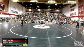 175 lbs Quarterfinal - Cinch Dalton, Cody vs Dusty Carter, Powell