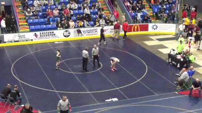 82 lbs Round Of 32 - Dante Stevenson, Hickory vs Tommy Gretz, Connellsville