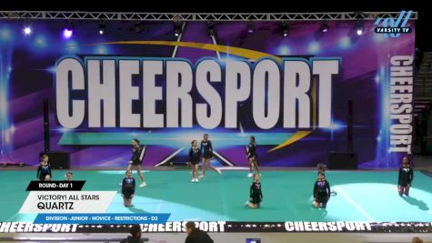 Victory! All Stars - Quartz [2024 L1 Junior - Novice - Restrictions - D2 Day 1] 2024 CHEERSPORT Charlotte Classic