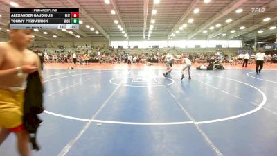 100 lbs Rr Rnd 2 - Alexander Gaudious, Elite NJ Elem vs Tommy Fitzpatrick, Micky's Minions Blue