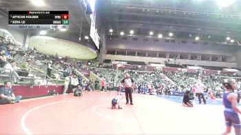 46 lbs 3rd Place Match - Sawyer Yeary, Greenwood Wrestling Academy vs Weston Kellett, Greenwood Wrestling Academy