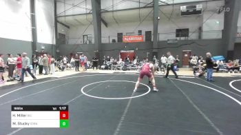 165 lbs Semifinal - Hayden Miller, Big Cat Wrestling vs Mason Stucky, Cornerstone Mat Club