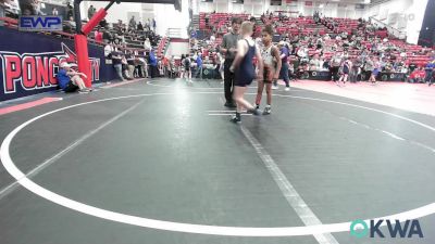 83 lbs 3rd Place - Elijah Alexander, Midwest City Bombers Youth Wrestling Club vs Brock Rosine, Enid Youth Wrestling Club