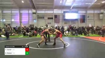 130 lbs Consolation - Trevor Carier, Yuba Sutter Combat vs Griffin Bower, Praetorian WC