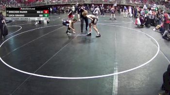 95 lbs Champ. Round 2 - Luca Grasso, MWC Wrestling Academy vs Brecken Rader, Monarch Wrestling Club - David City