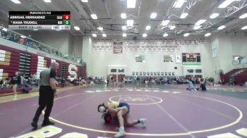 130 lbs Champ. Round 1 - Kiana Trudell, Meridian vs Abbigail Herrandez, Caldwell