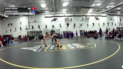 131 lbs Round 3 (16 Team) - Virginia Foard, King University vs Shelby Moore, McKendree University