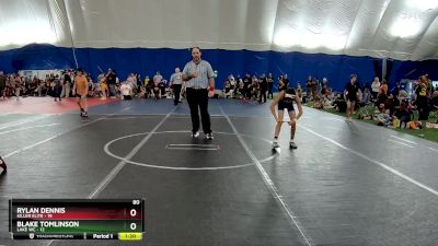 80 lbs Round 3 (6 Team) - Rylan Dennis, Killer Elite vs Blake Tomlinson, Lake WC