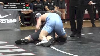215 lbs Carmen Marano, St. Peter`s Preparatory School vs Brock Oizerowitz, Christian Brothers Academy