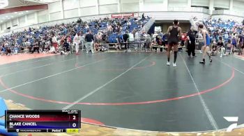 126 lbs Champ. Round 2 - Chance Woods, IL vs Blake Cancel, OH