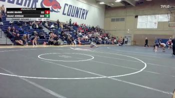 285 lbs Champ. Round 1 - Isaac Jordan, Southern Oregon vs Mark Marin, Clackamas Community College