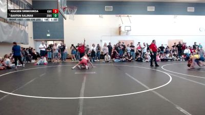 100-106 lbs Cons. Sub-semis - Khasen Srimoukda, Idaho Gold Wrestling Club vs Easton Salinas, 208 Badgers Wrestling Club